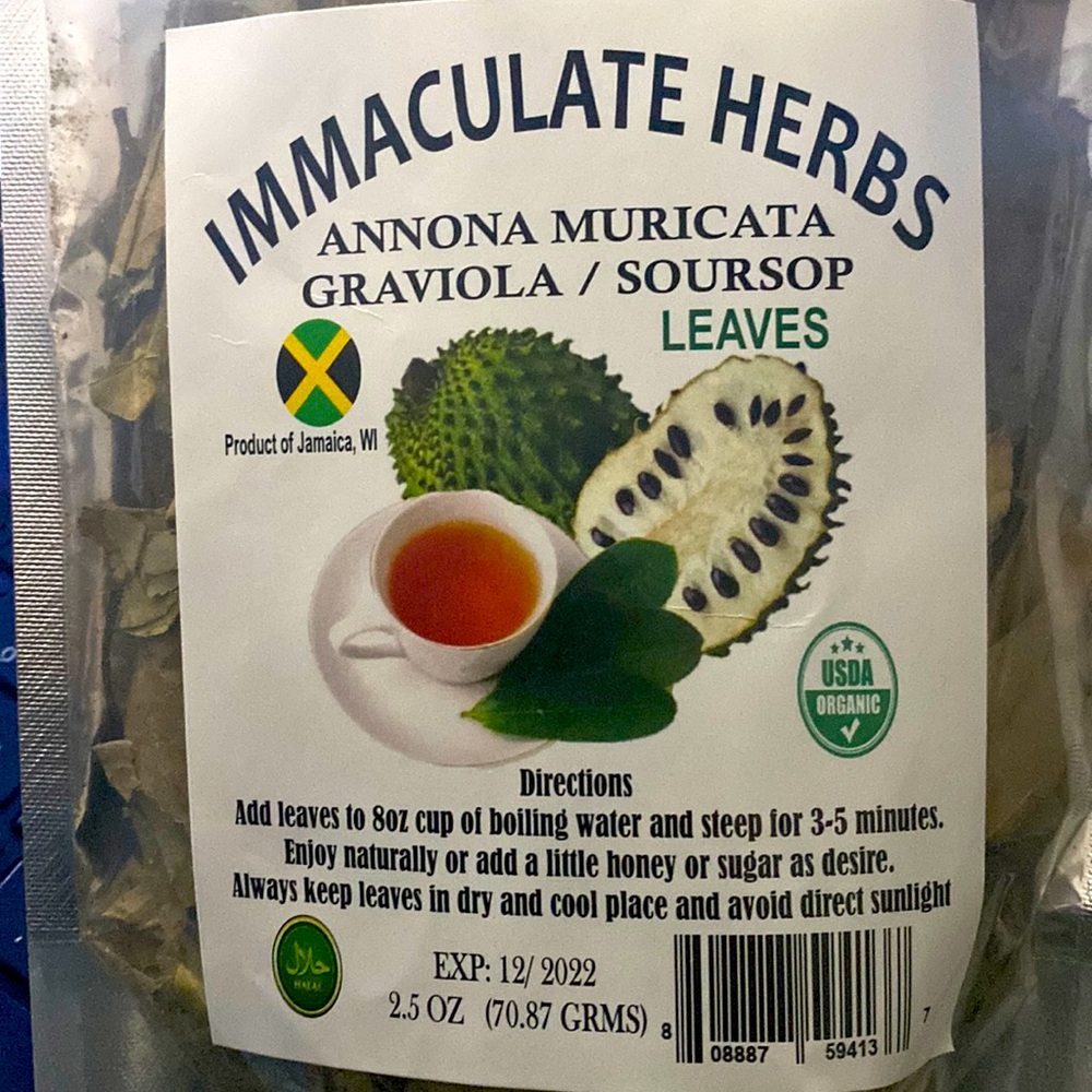 Organic Soursop Leaves for tea